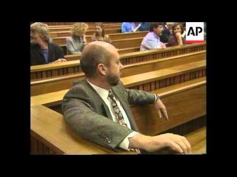 SOUTH AFRICA: PRETORIA: DOCTOR WOUTER BASSON TRIAL