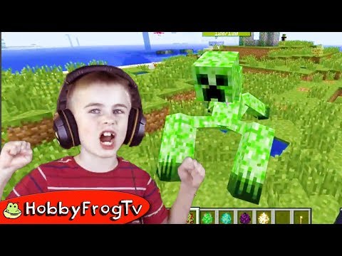 MINECRAFT MOD Kids Video Game Compilation with HobbyFrog