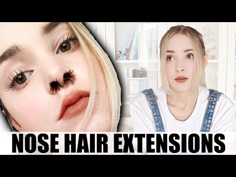 I Tried Nose Hair Extensions (Instagram Beauty Trends)
