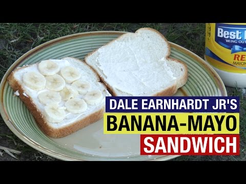 We tried Dale Earnhardt Jr.&#039;s banana and mayonnaise sandwich