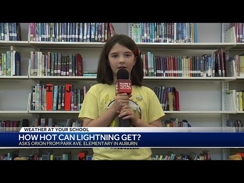 How hot can lightning get?