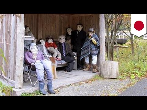 Japanese ghost town Nagoro has more scarecrow dolls than actual people