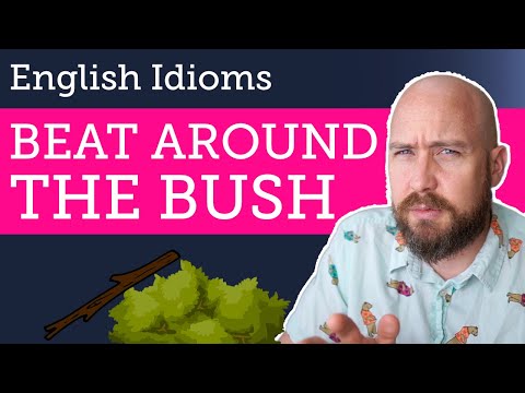 Why do People Say Beat Around the Bush? | Idioms and Phrases