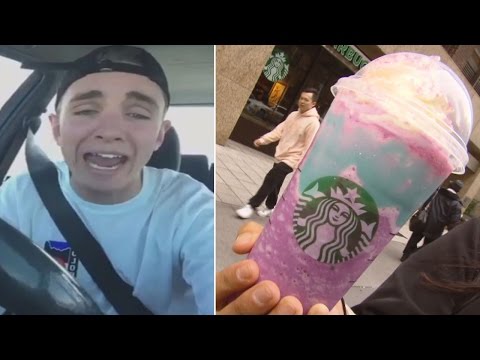 Starbucks Barista Flips Out Over Creating Hyped-Up Unicorn Frappuccinos