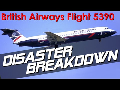 The Captain Was Blown Out of the Plane (British Airways Flight 5390) - DISASTER AVERTED
