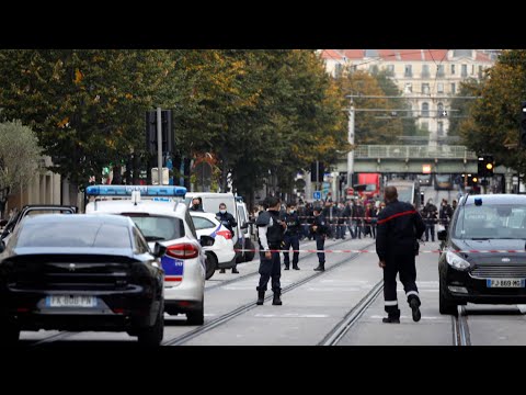 At least 3 killed in knife attack in France