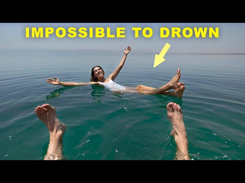 WATER YOU CAN&#039;T SINK IN? (Dead Sea Jordan)