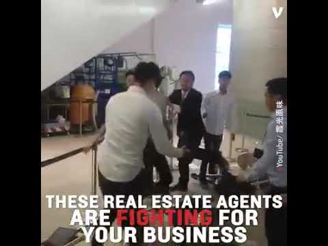 HK Realtors Fight