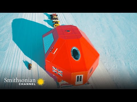 This Remarkable Antarctic Base Can Move Around in Case of Danger | Smithsonian Channel