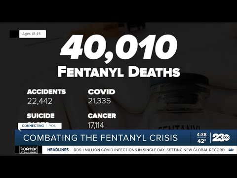 CDC: Fentanyl leading cause of death for ages 18 to 45