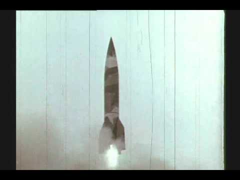 WW II : RARE COLOR FILM : NAZI V2 ROCKET FACILITY