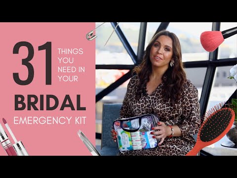 31 Things You NEED in Your Bridal Emergency Kit | Jadee McGowan &amp; Pink Book Weddings