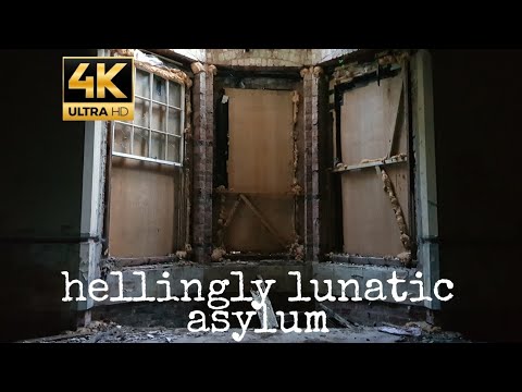 hellingly lunatic mental asylum hospital in 4k ( abandoned places uk / sussex 2020 )