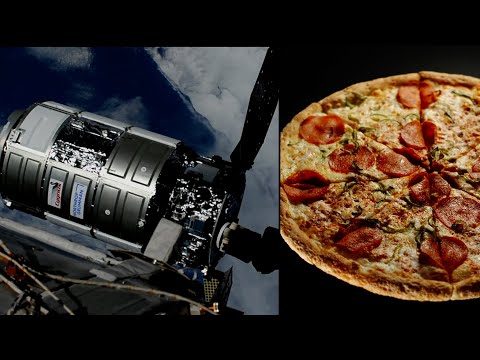 Pizza Delivered to Space