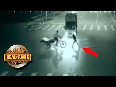 ANGEL SAVES MAN From Near Death - real or fake?