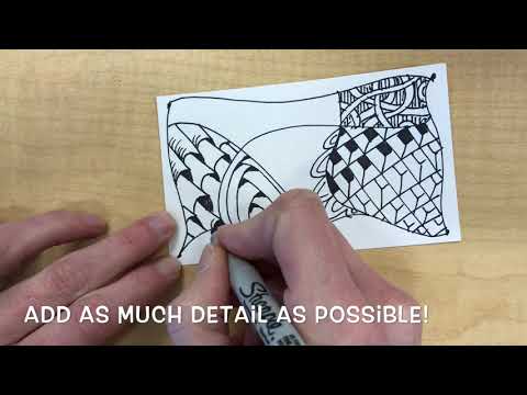 How To Create A Zentangle