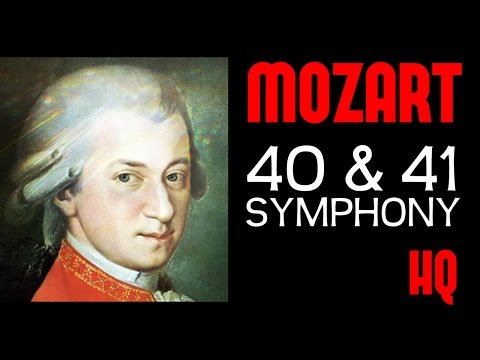 Wolfgang Amadeus Mozart - Symphony 40 &amp; 41(1 Hour Classical Music) [Full Recording HQ]