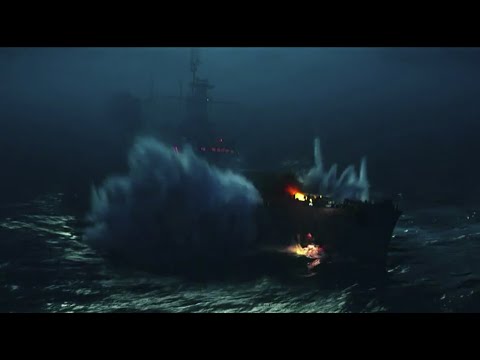 USS Indianapolis: Men of Courage (2016) USS Indianapolis Hit by Two Torpedoes