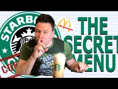 STARBUCKS SECRET MENU: CINNAMON ROLL FRAPPUCCINO W/ MCDONALDS STRAW | THE SHOWSTOPPER SHOWS