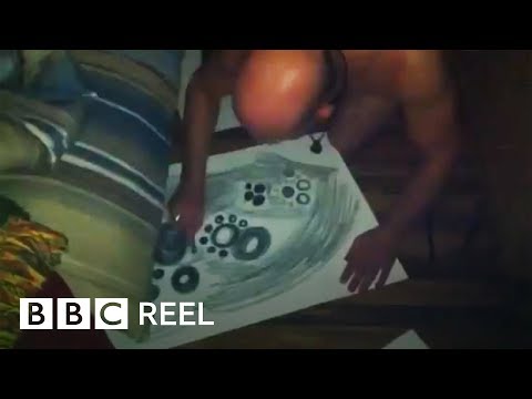 The man who makes art in his sleep - BBC REEL