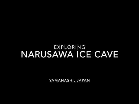 Narusawa Ice Cave exploration, Japan 2019