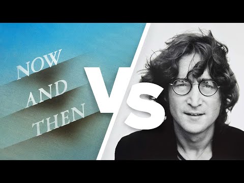 Comparing John’s demo to the final Beatles track
