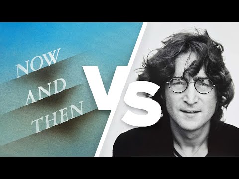 Comparing John’s demo to “Now And Then” by The Beatles