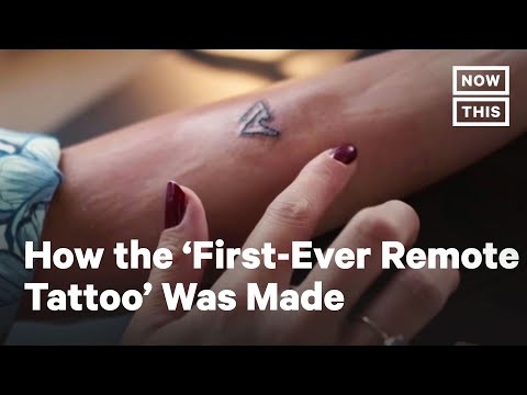 First-Ever &#039;Remote Tattoo&#039; Done Using Robot &amp; 5G