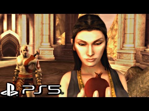 God of War Remastered (PS5) - Persephone Final Boss Fight (Chains of Olympus) 4K 60FPS