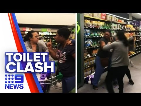 Shoppers charged over toilet paper brawl | Nine News Australia