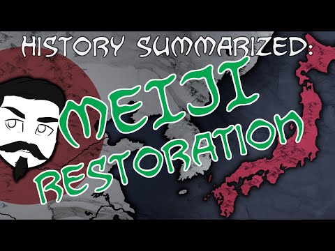 History Summarized: The Meiji Restoration