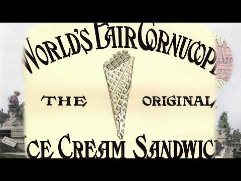 The surprising history of the ice cream cone and a World&#039;s Fair!