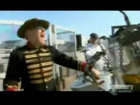 Mythbusters- Steam Machine Gun