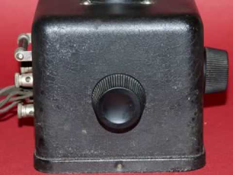 Crosley Pup 1925 Radio