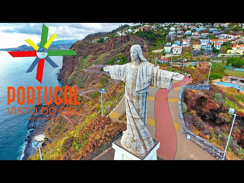 The oldest Christ King in the world 🗽O mais antigo Cristo Rei do mundo - Madeira - 4K Ultra HD