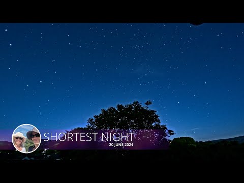 Summer Solstice Over Devon Time Lapse 4K ✨🌌🛌