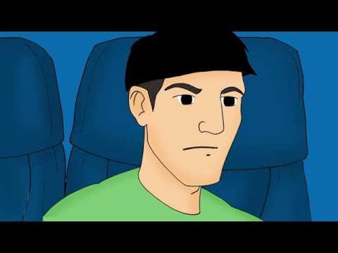 How to Properly Throw Away Trash on an Airplane (3 of 4)