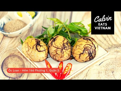 CALVIN EATS Fertilized Duck Egg - Hot Vit Lon in SAIGON, VIETNAM