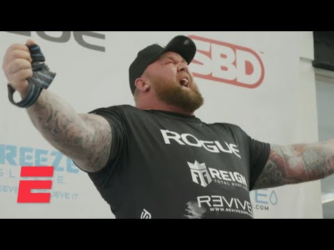 &#039;The Mountain&#039; Hafthor Bjornsson deadlifts 1,104 pounds to set new world record | ESPN 8: The Ocho