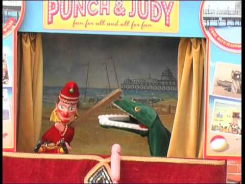 Glyn Edwards Brighton Beach Punch &amp; Judy Show