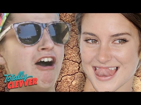 People Try Shailene Woodley’s GROSS Clay Diet (Totally Clevver)