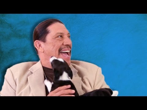 Danny Trejo Gets Surprised With Puppies