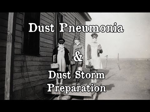 History Brief: Dust Pneumonia and Dust Storm Preparations