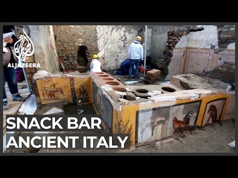 Ancient fast-food restaurant found buried in Italy