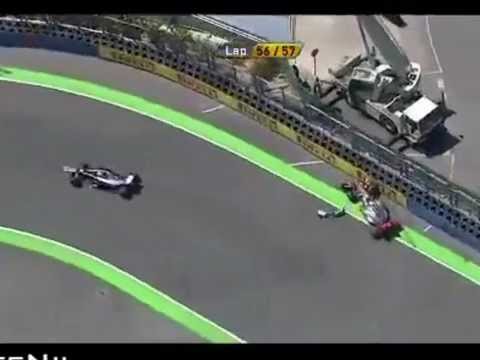 Maldonado crash compilation