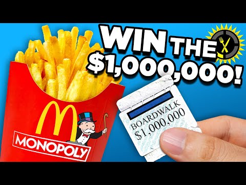 Food Theory: The TRUE Cost of Winning $1,000,000 at McDonald&#039;s (Monopoly)
