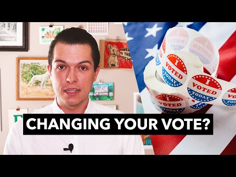 Do most states let you change your vote? No.