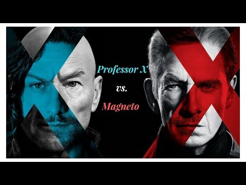 X-Men - Professor X and Magneto: Opposing Ideologies