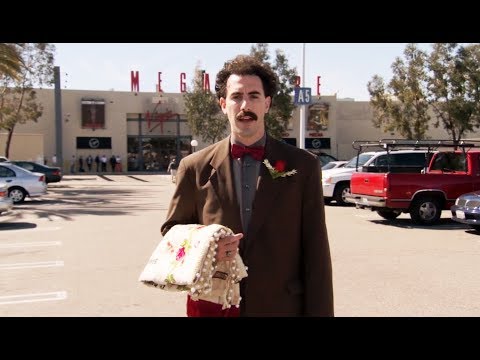 BORAT (2006) - Kidnaping Pamela Anderson for a bride