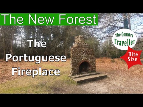 The New Forest Portuguese Fireplace #NewForestHistory #Englishhistoricwalks